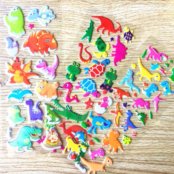 Наклейки объёмные