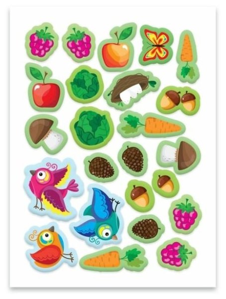 Объемные наклейки для детей