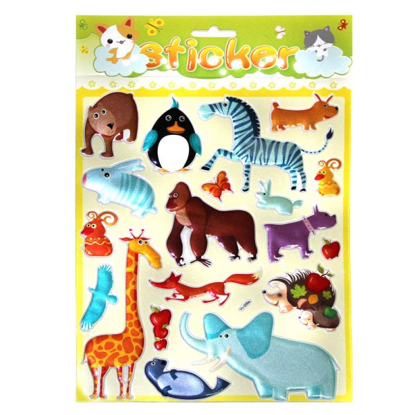 Наклейки объёмные