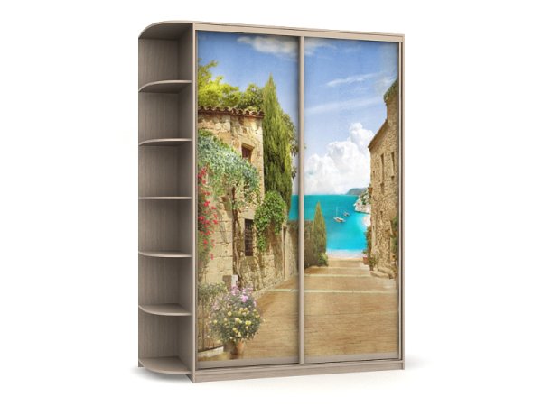 Зеркальные наклейки на шкаф