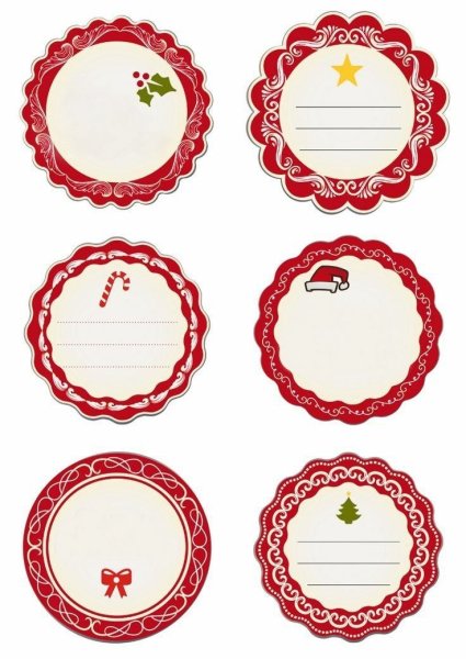 Ярлычки для подарков