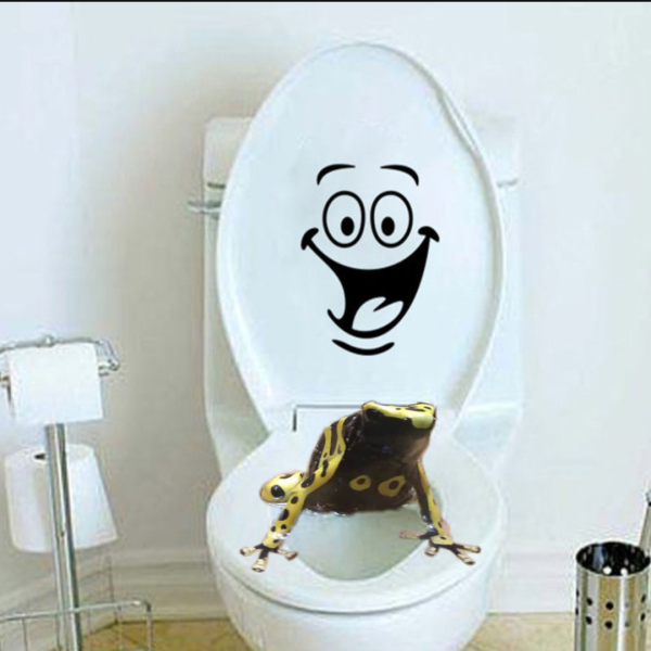 Наклейки на унитаз