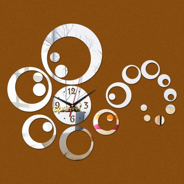 Часы наклейка