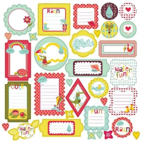 Винтажные Стикеры