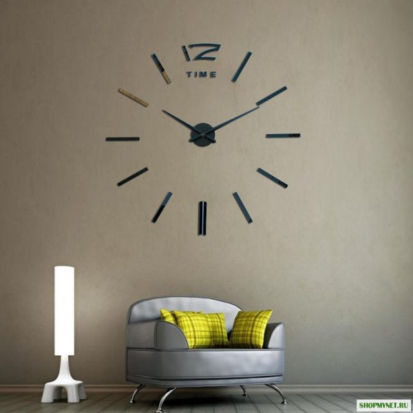 Настенные часы 3d zh034