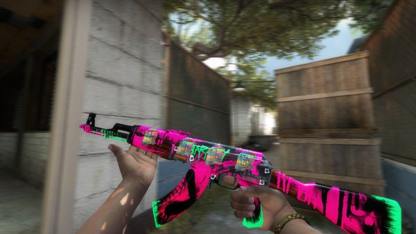 CS go AK 47 Neon Revolution