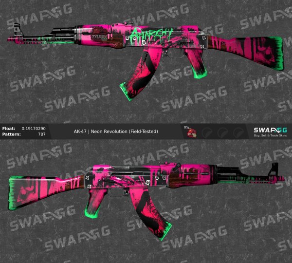 Скин КС го Neon Revolution