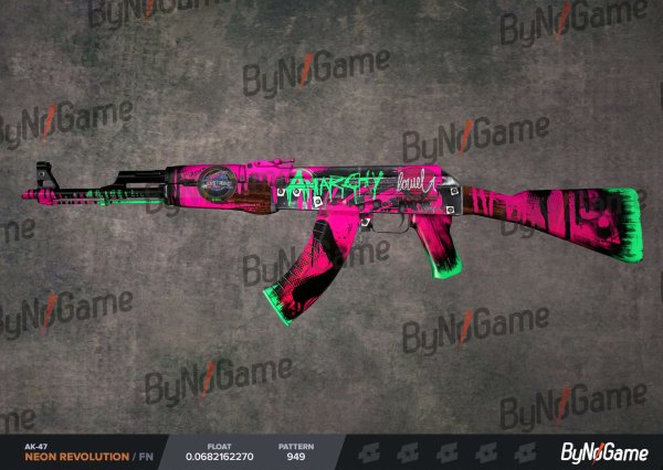 Неоновой революции скин КС го