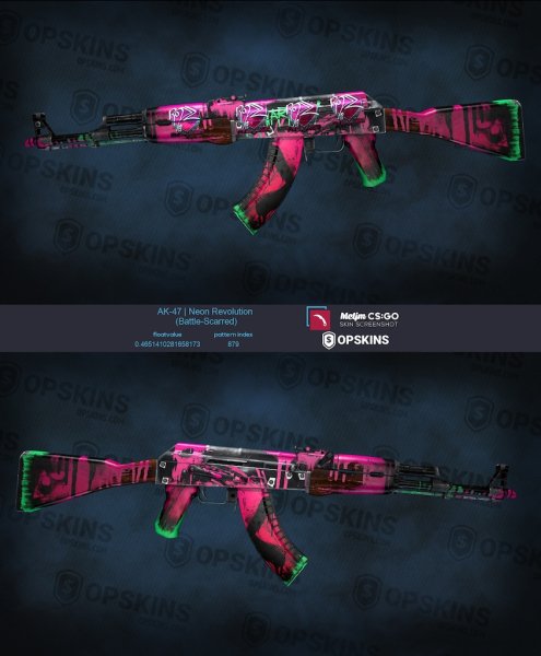 АК 47 неон револютион