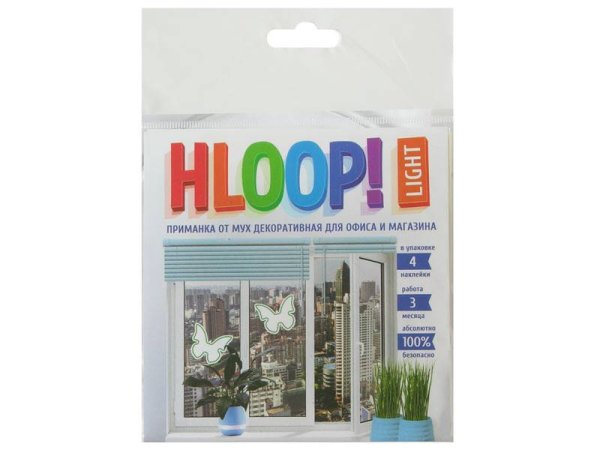 Наклейки от мух HLOOP (букеты) х50 хлпн4оф