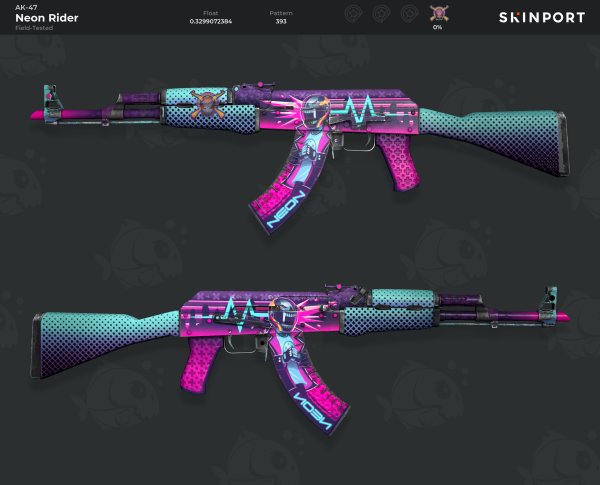 АК 47 неон револютион