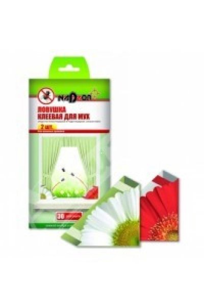 Пластина Мухояр инсектицидная от мух и мошек 1шт