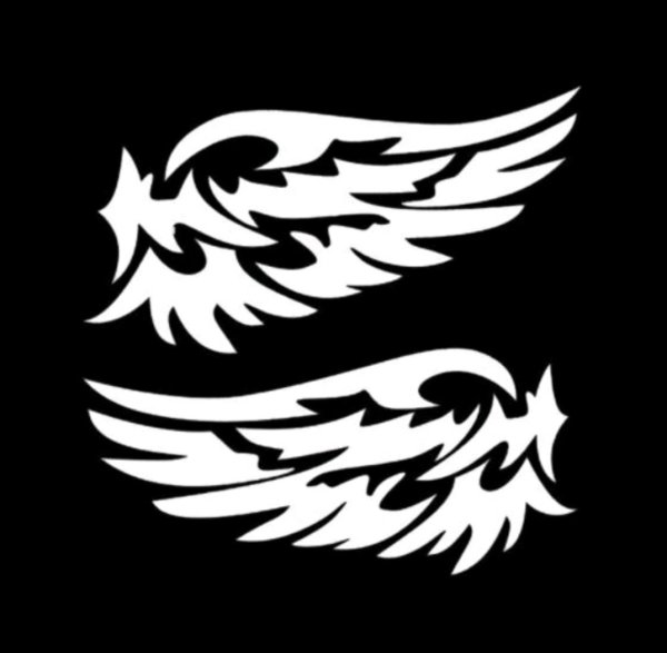 Наклейки на крыло авто