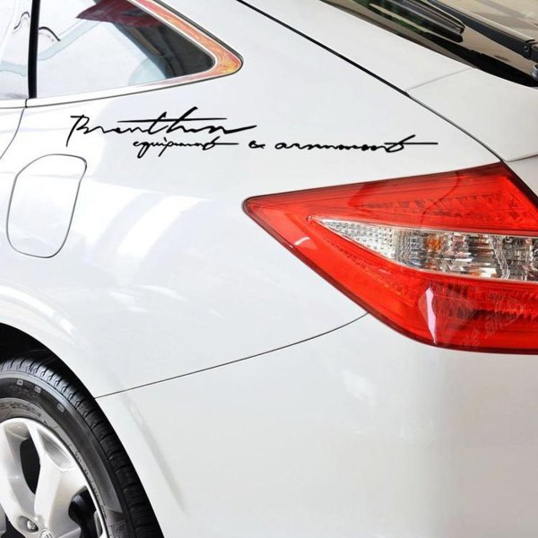 Наклейки на кузов автомобиля