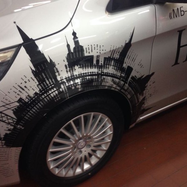 Аэрография черно белая