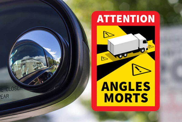 Внимание в этой зоне водитель вас не видит