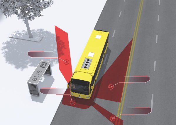 Мертвая зона грузового автомобиля