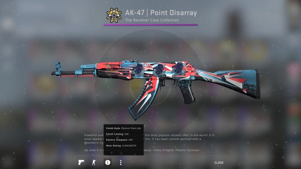 Скин буйство красок АК-47