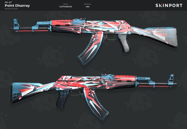 АК 47 point disarray