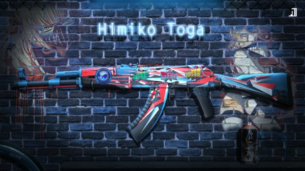 Наклейки на калаш буйство красок