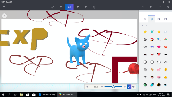 Стикеры для пейнт 3д
