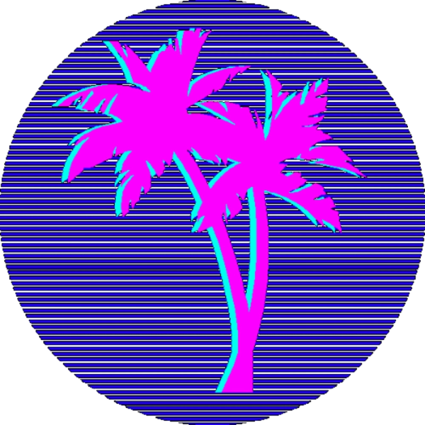 Хотлайн Майами пальмы