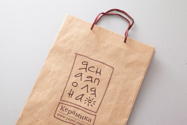 Печать на крафт пакетах