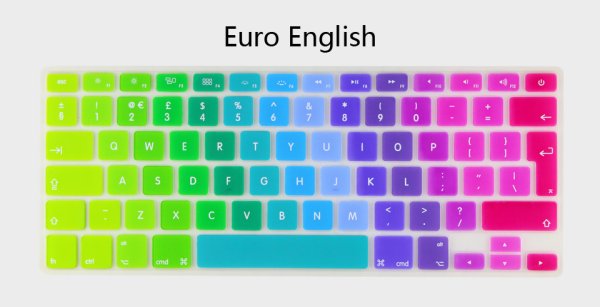 MACBOOK Air m1 наклейка на клавиатуру