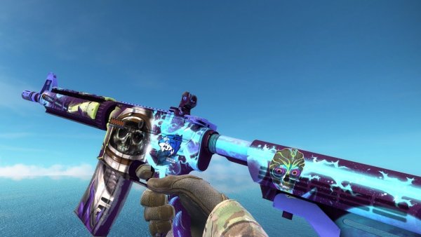 M4a4 безлюдный космос поношенное