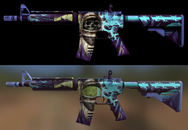 М4 КС го скины