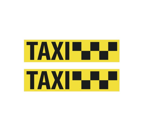 Магнитные шашки для такси