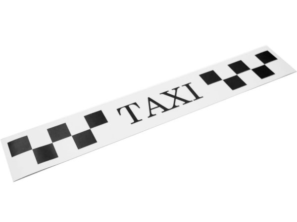 Магнитные наклейки такси