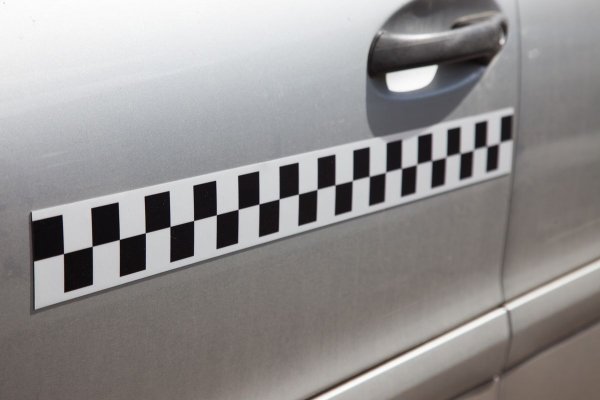 Наклейка такси на магните