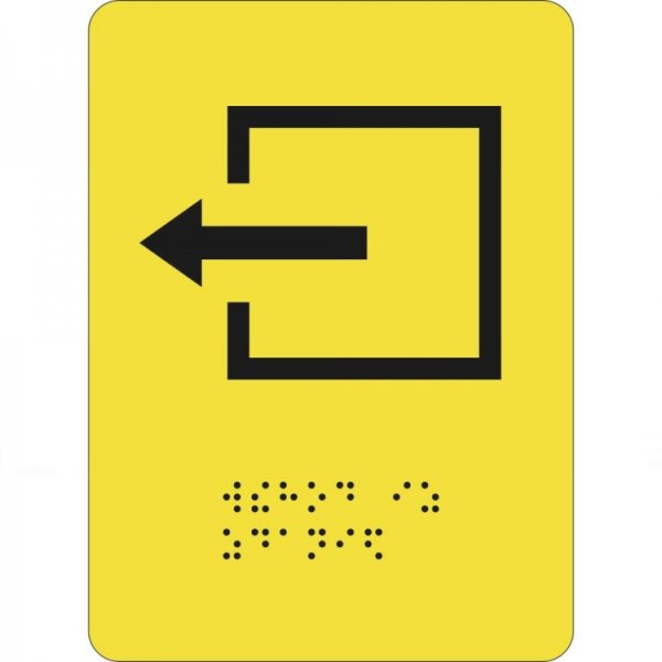 Маркировка дверей для инвалидов