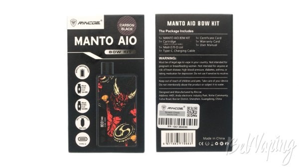Rincoe Manto AIO 80w