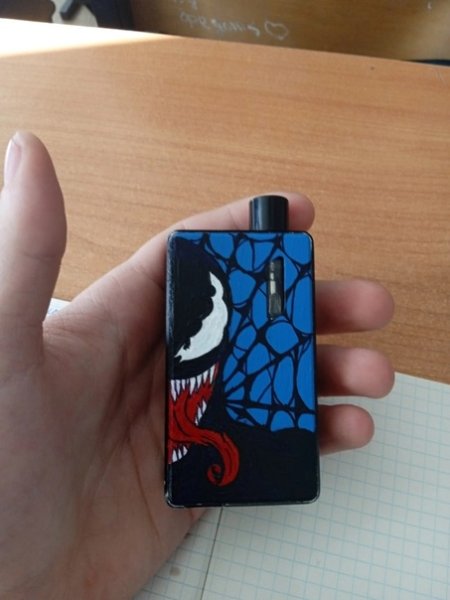 Стартовый комплект ( pod-система) Rincoe Manto AIO 80w ( Carbon Black)