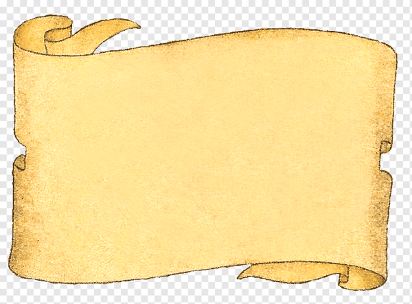 Свиток на прозрачном фоне