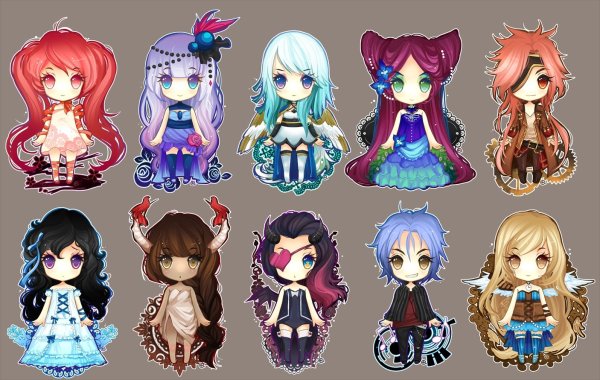 Аниме в стиле Чиби