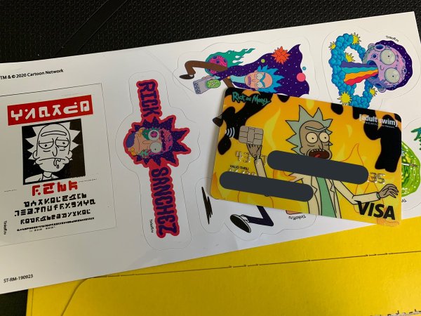 Тинькофф Блэк Рик и Морти