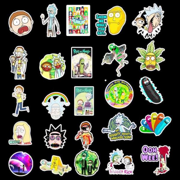 Rick and Morty Стикеры