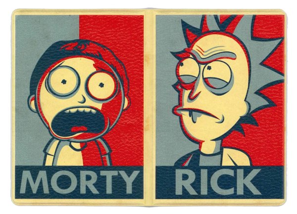 Рик Рик и Морти обложка