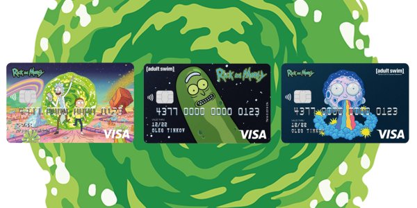 Наклейки Стикеры Рик и Морти