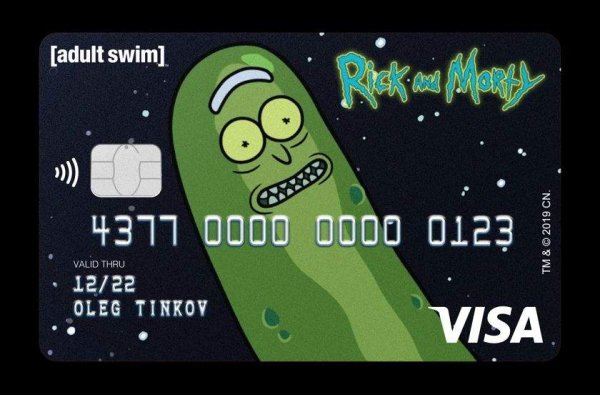 Лицо Рика из Рик и Морти