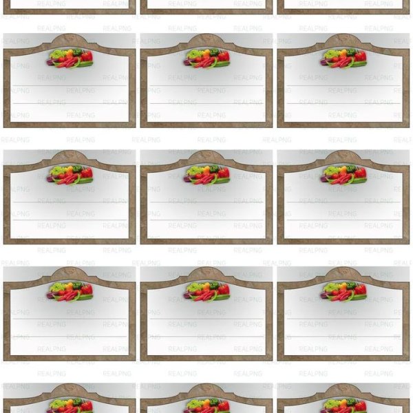 Заготовки для наклеек