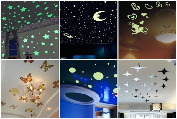 Трафарет звездного неба для потолка