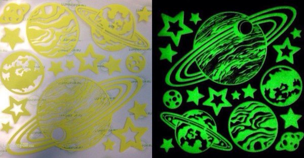 Светящиеся звездочки своими руками