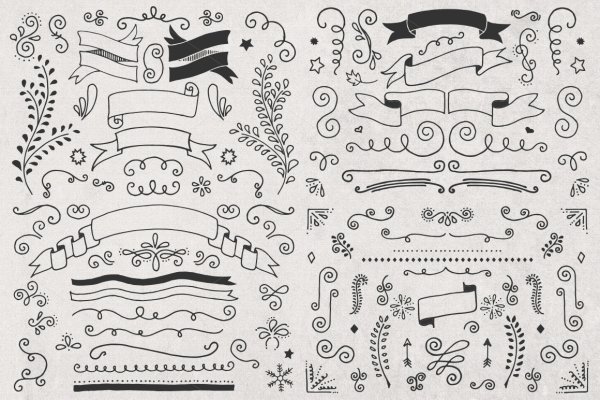 Рамки для заголовков в тетради