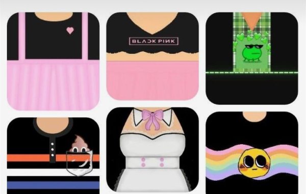 T-Shirt Roblox для девочек