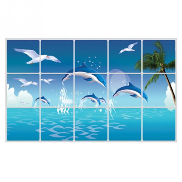 Наклейки на плитку в ванную