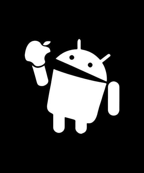 Apple ест Android
